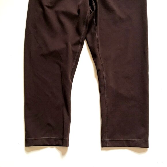 Lululemon Align High Rise Crop Leggings Womens 14 Brown 21" Inseam Cropped Tight - Picture 6 of 13